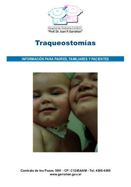traqueostomias